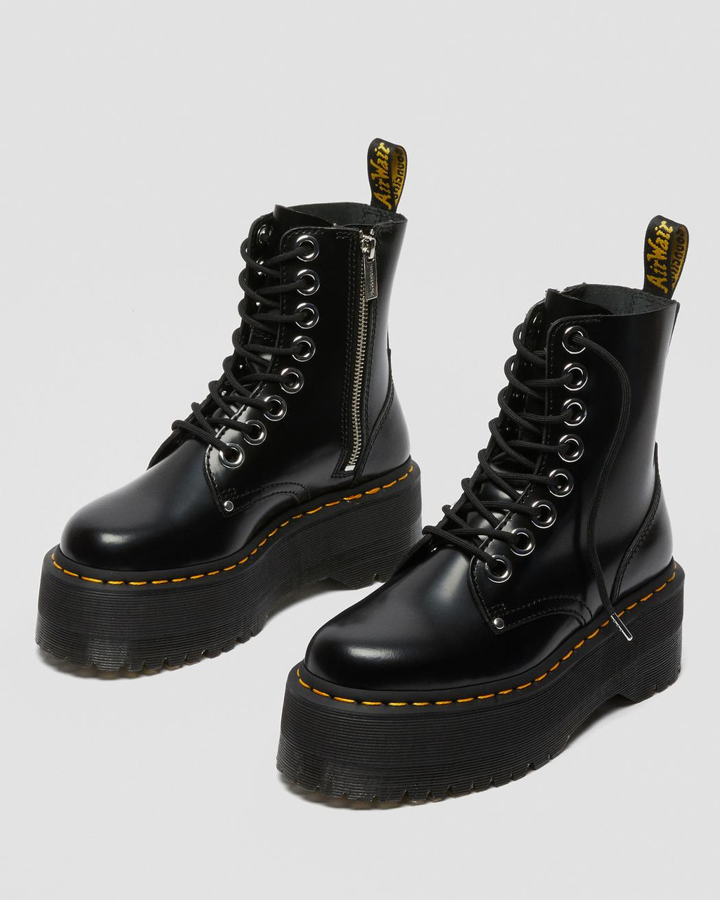 Dr. Martens Jadon Max Women's Platform Boot Black Buttero - Zone Rock