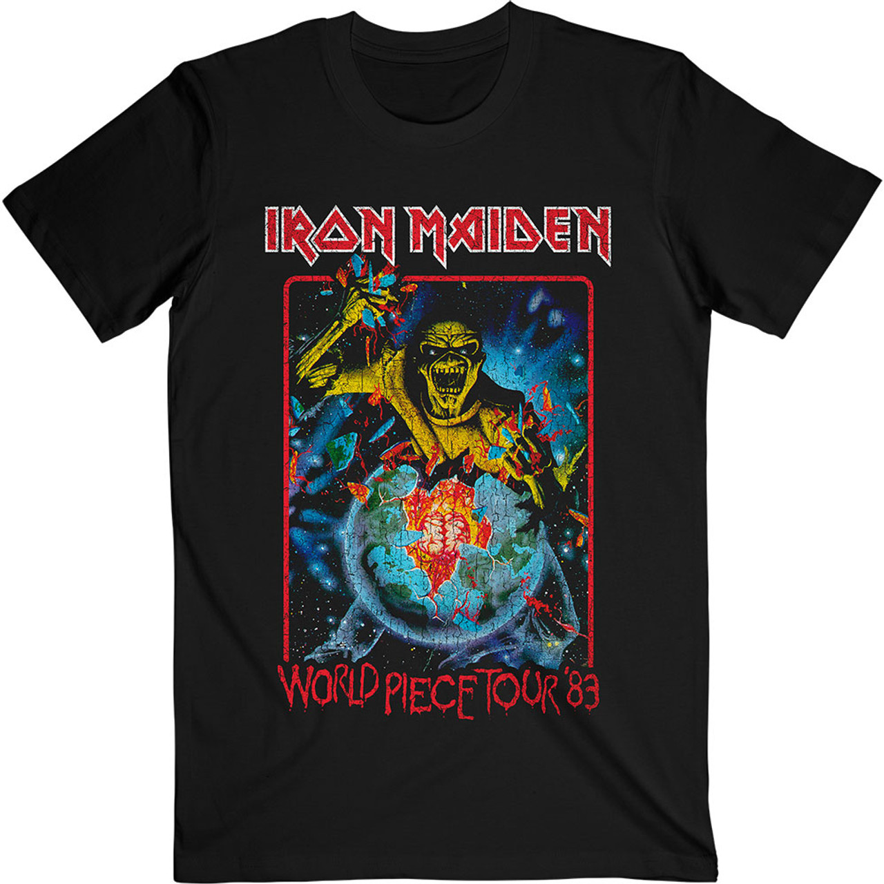Iron Maiden World Piece Tour '83 T-Shirt - Rock