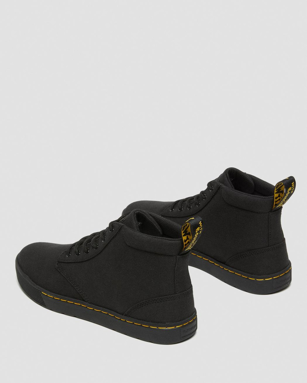 Martens Cairo Chukka Black Canvas Zone Rock