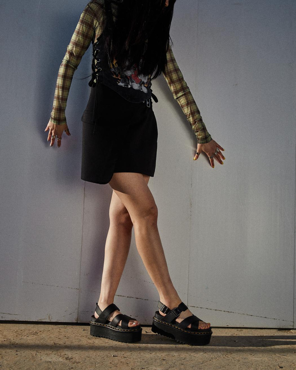 Martens Voss II Quad Athena Black Zone Rock