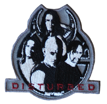Disturbed Band Standard Patch - Zone Rock