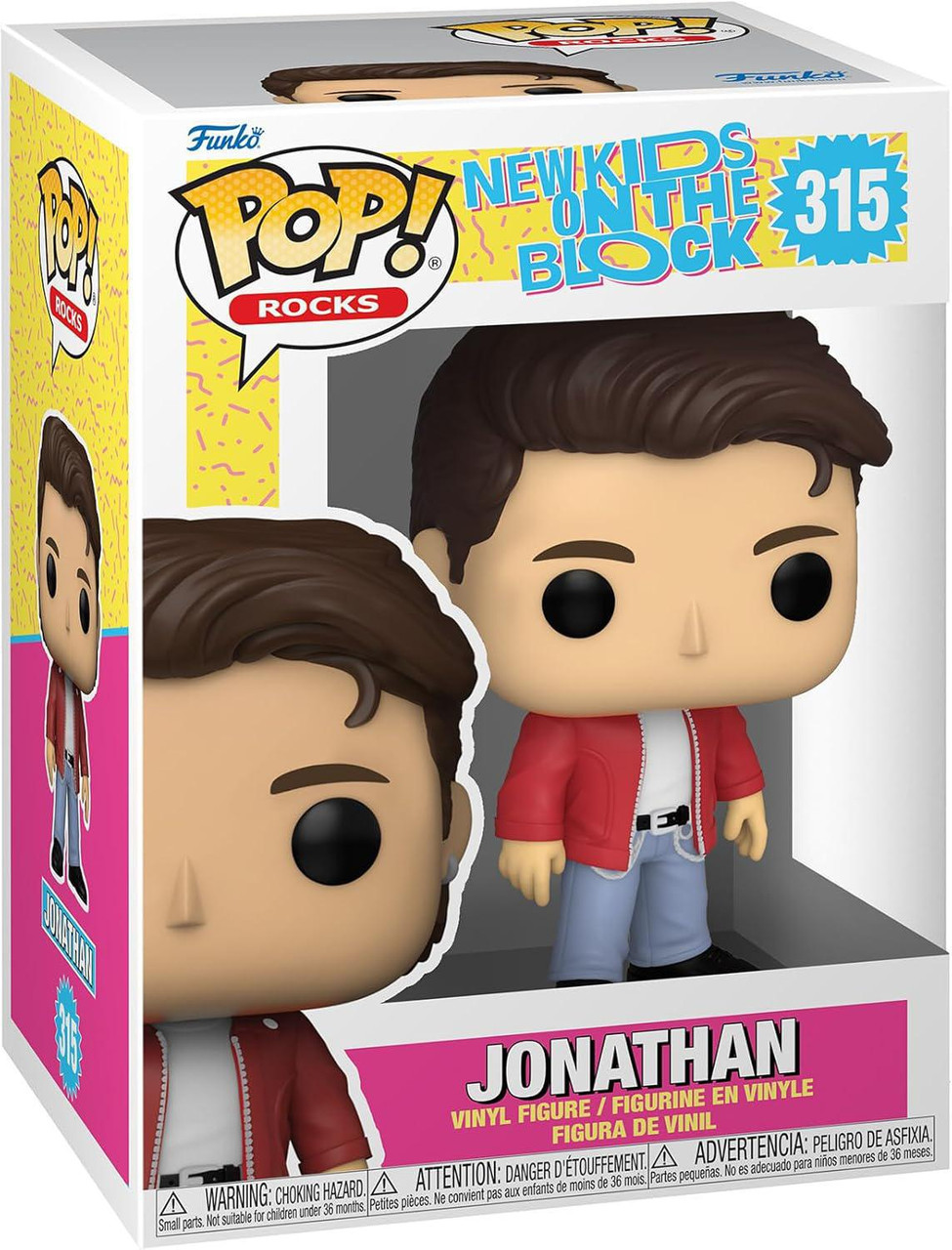 Jonathan 315 New Kids On The Block Funko Pop! Rocks Vinyl Figure