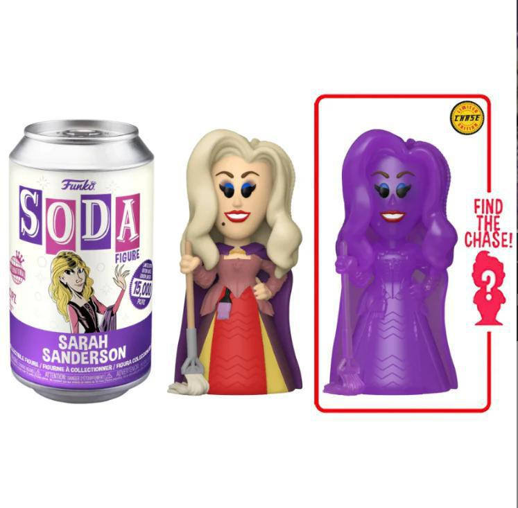 Sarah Sanderson Soda Can Disney Hocus Pocus Funko Soda Vinyl