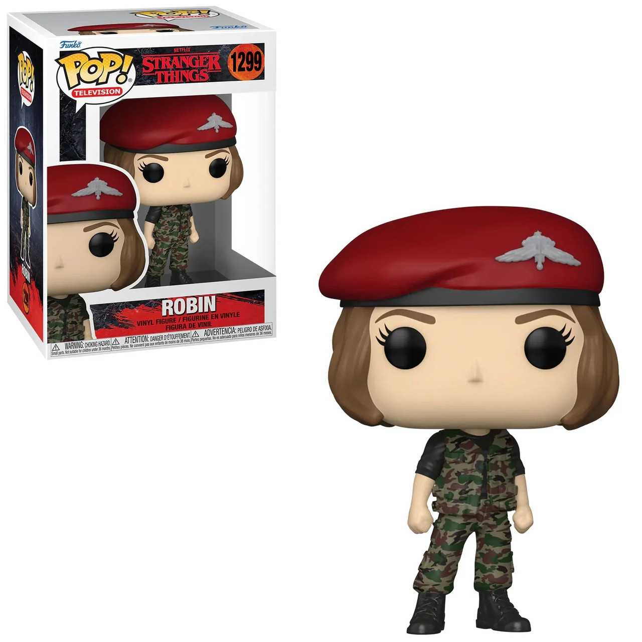 Robin 1299 Stranger Things Funko Pop! Television Vinyl Figure