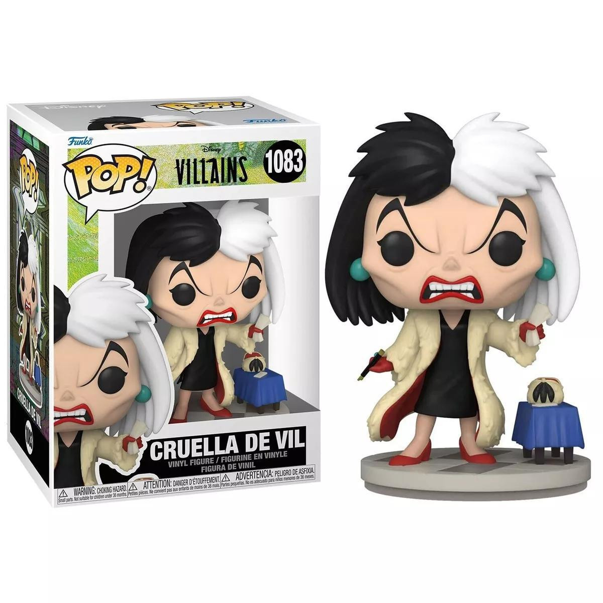 Cruella De Vil 1083 Disney Villains 101 Dalmatians Funko Pop