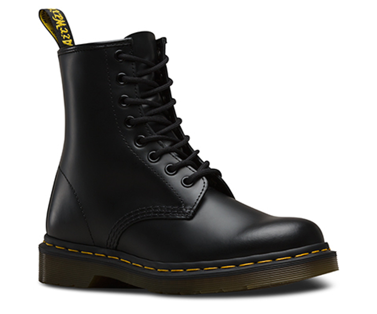 martens 1460 black smooth