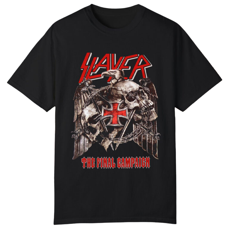 Slayer Final Campaign T-Shirt - Zone Rock