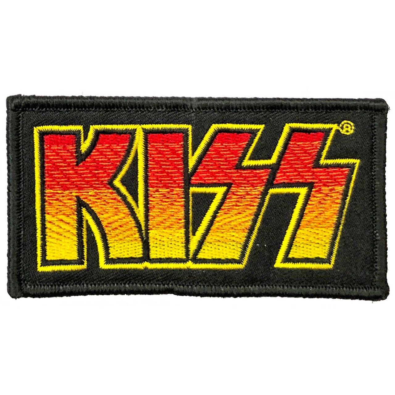 KISS Classic Logo Standard Patch - Zone Rock