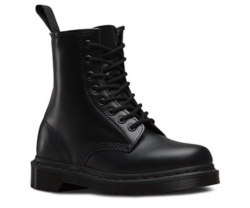 Dr. Martens 1460 Alt Zip Black Waxed Full Grain - Zone Rock