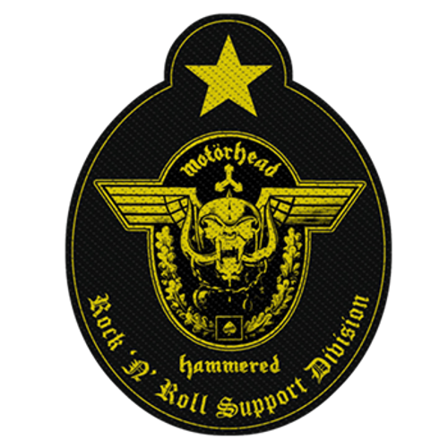 Motörhead R N' R Support Division Standard Patch 
SP2932