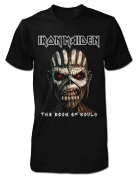 Iron Maiden T-Shirt Ufficiale World Piece Tour 1983, Logo Band, Cotone Nero, Taglia XL, Uomo