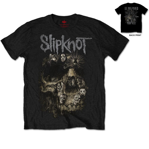 Slipknot Skull Group T-Shirt 
SKTS19MB