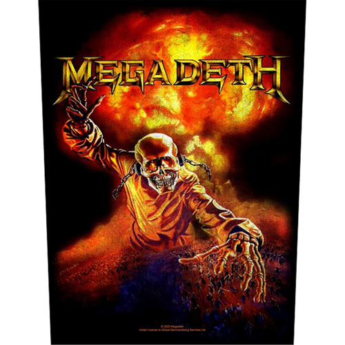 Megadeth Nuclear Back Patch 
BP1168