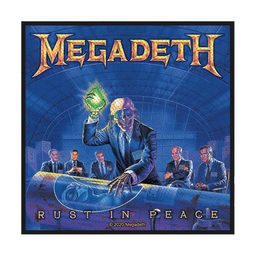 Megadeth Rust in Peace Standard Patch 
SP3151