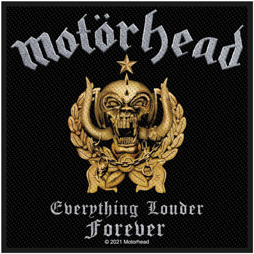 Motorhead Everything Louder Forever Standard Patch 
SP3193