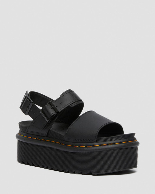 Dr. Martens Blaire Quad Black Hydro Leather - Zone Rock