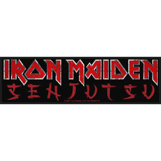 Iron Maiden Senjutsu Super Strip Patch - Zone Rock