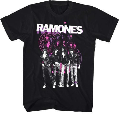 Ramones Purple Band T-Shirt - Zone Rock