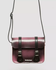 Dr. Martens Black + Fondant Pink Two Tone Rub Off + Kiev 7 Inch Distressed Leather Crossbody Bag 
AC917446