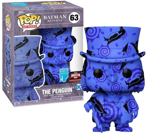 Funko Pop ★ BATMAN RETURNS THE PENGUIN The Penguin 63 DC Batman Returns Special Edition Funko Pop! Art