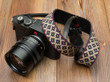 The Vi Vante Gaucho Camera strap on a Leica M10 Camera