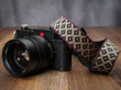 The Vi Vante Gaucho "Buenos Aires" Leather Camera Strap; Adustable Fits Slotted and Lug Mounts