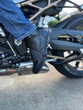 Motorcycle Toe Shifter Guard Leather Carbon Fiber boot sneaker shoe