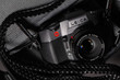 luxury leather camera strap