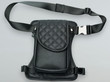 Motorcycle Leg Bag Belt Tactical leather, designer unisex