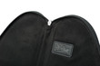 Black Luxury Pistol Case with White Contrast Stitching black alcantara interior