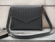 Vi Vante’s “Athena” Hand Woven Black Leather Purse for Concealed Carry 
Ambidextrous Bag Design With Hidden Compartment For Quick Access CCW 2A