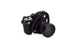 Black Leather Braided Camera Strap Leica