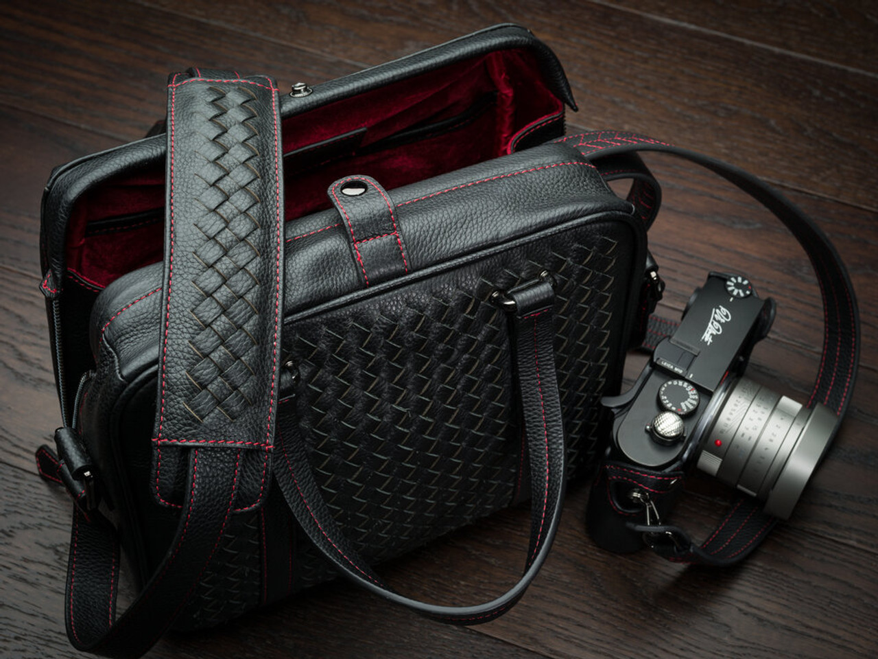 Vi Vante Calibre Hand Woven Leather Camera Bag; The World's Most