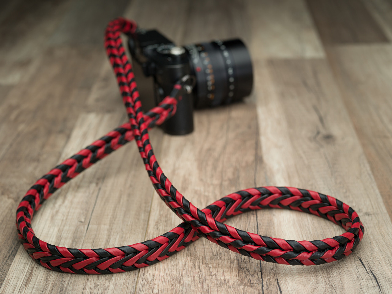 Full Braided Leather Camera Strap – Βokeh Camera Straps