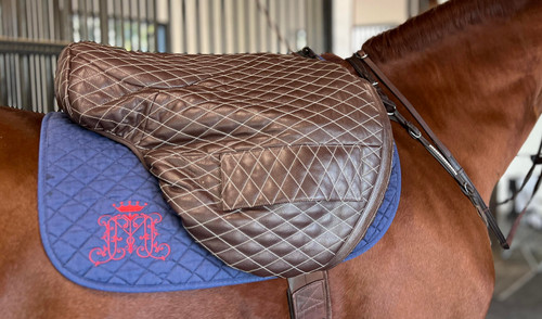 Vi Vante Quilted Leather Saddle Cover