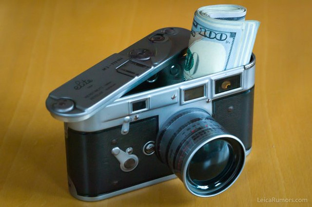 Leica M3 Vintage Replica Camera Tin with removable lid