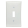 Leviton 80701 - 1-Gang Toggle Device Switch Wallplate