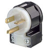 Leviton 5366-CA - 20 Amp 125 Volt 2 Pole Straight Blade Plug (Angle)