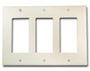 Leviton 80411-N - 3-Gang Decora/GFCI Device Wallplate