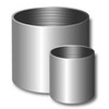 Galvanized 1/2GALV CPLG - 1/2" Conduit Coupling