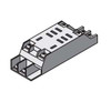 Selecta SR6908ABG - Track/Surface Mounting Relay Socket