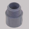 2-1/2" (21/2PVC MA ADPT) PVC Male Adapter - Schedule 40