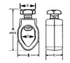 T&B G6 - 3/4" Ground Clamp