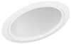 Juno 614W-WH - Recessed Lighting 6" Sloped Baffle Downlight White Baffle-White Trim
