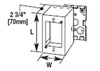 Wiremold V5744 - Extra Deep Device Box