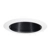 Juno 14B-WH - Recessed Lighting 4" Straight Baffle Downlight Trim