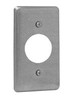 Crouse-Hinds TP612 - Handy Box Single Receptacle 1-13/32" Diameter Cover