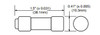 Bussmann LP-CC-2-1/2 - 2.5 Amp 600V Low Peak Fuse