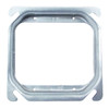 Crouse-Hinds TP498 - 4 Inch Steel Square Plaster Ring