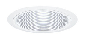 Juno 24W-WH - Recessed Lighting 6" Tapered Baffle Downlight Trim